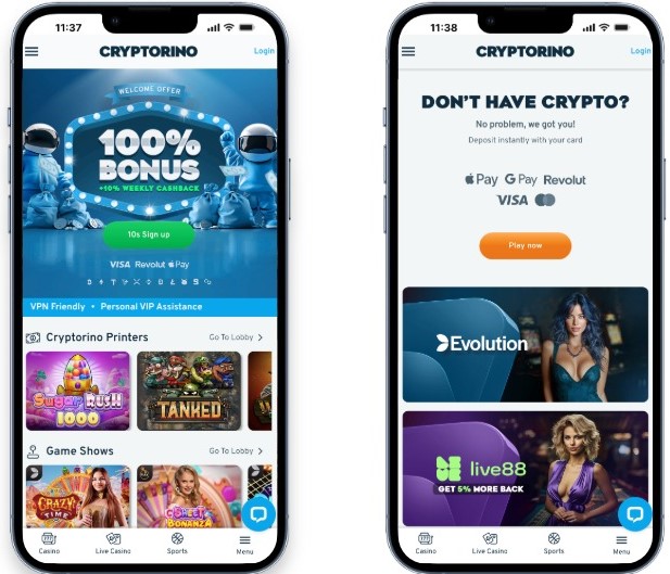 Mobile crypto helium